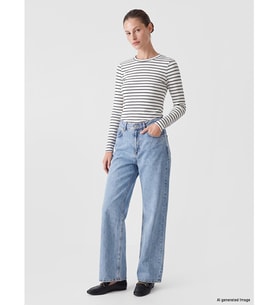 LC WAIKIKI Mavi Baggy Fit Kadın Jean Pantolon