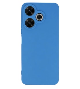 Redmi 13 4G Kılıf First Silikon - Mavi