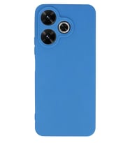 Redmi 13 4G Kılıf First Silikon - Mavi