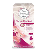 Bee Beauty Normal ve Hassas Ciltler Yüz İçin Ağda Bandı 24'lü