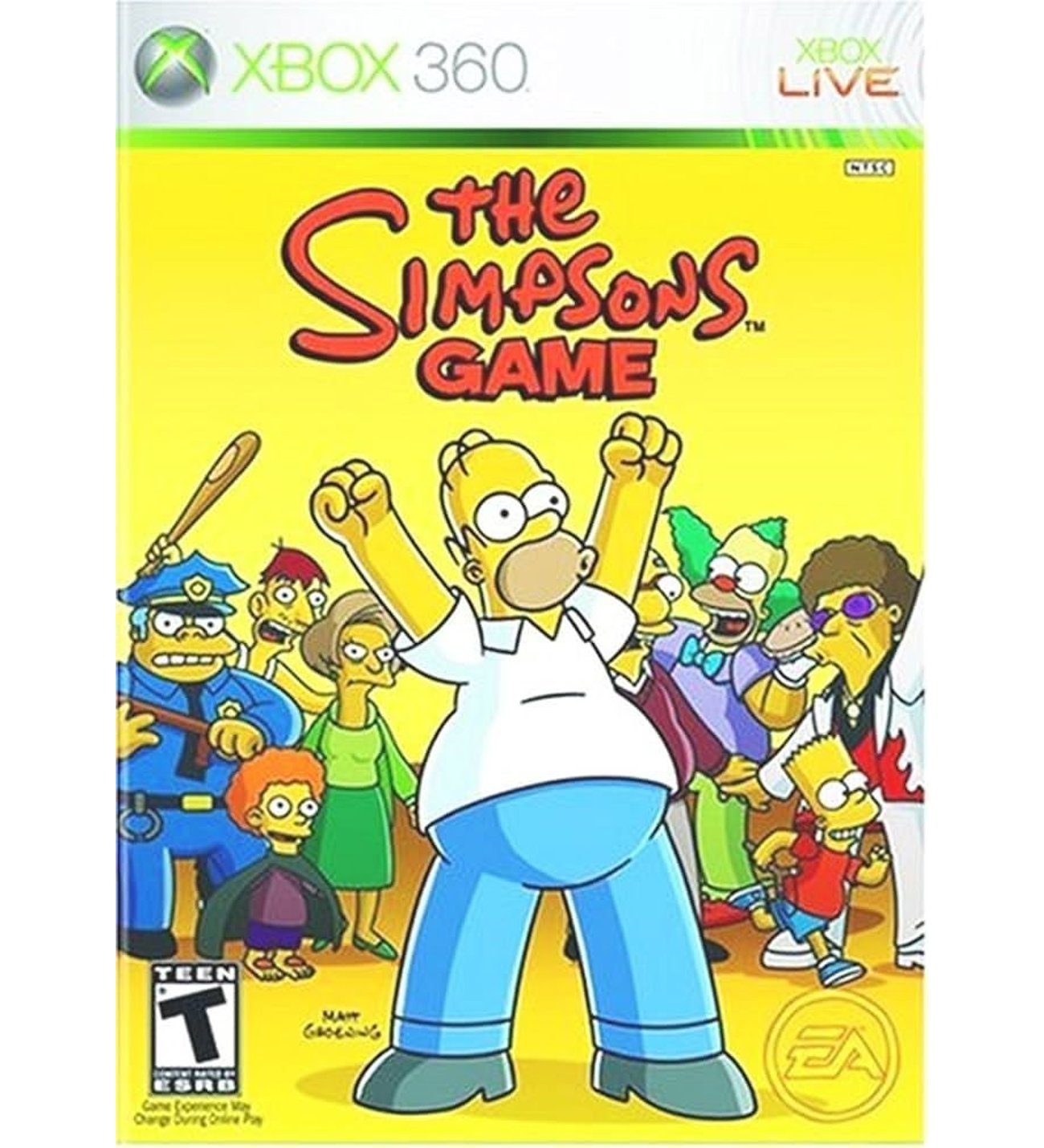THE SIMPSONS GAME XBOX 360 OYUN
