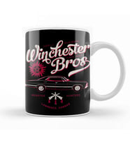 Supernatural Winchester Bros Kupa Bardak Porselen