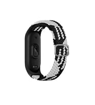 Mi Band 4 Kordon - Siyah-Beyaz