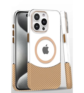 iPhone 16 Pro Carbon Puzzle Magsafe Kapak - Desert