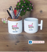 Drama Öğretmeni Kalemlik, Kupa Bardak T Kişiye Özel Hediye (Model 1)