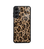 Lexroo Galaxy A16 Kılıf Kamera Korumalı Desenli Lusi Kılıf - Kahve Leopar