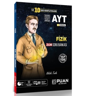 AYT Fizik Zor Soru Bankası Puan Yayınları