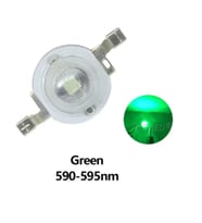 1 Watt 350mA Yeşil Power Led PCB 10 Adet
