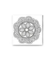 DBSanatevi Mandala Çiçek Tablo 60 X 60 Cm