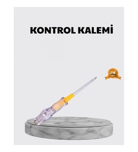 Mey İthalat® 110-220V Elektrik Test Kalemi Korozyona Dayanıklı Nikel Kaplamalı