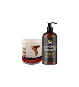 Varison 200 ml Bacak Bakım Kremi + Anti-Cellulite Massage Oil 240 ml Masaj Yağı
