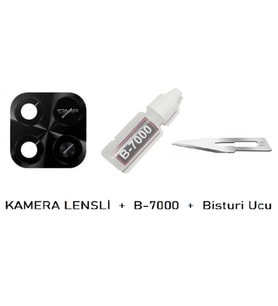 Xiaomi Redmi 10A Arka Kamera Lensi CAM + B-7000