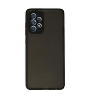 Samsung Galaxy A72 Kılıf Montreal Silikon Kapak - Siyah