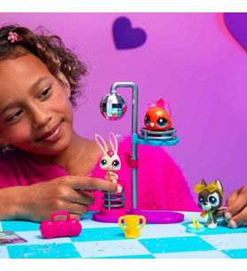 6377 Sun- Li̇ttlest Petshop Mi̇ni̇şler Disco Ni̇ght Oyun Seti̇