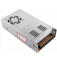 Mervesan MRW-360-12 360W 12V 30A Metal Kasa Adaptör (Siyah)