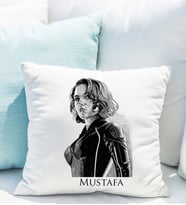 Kara Dul Yastığı Kişiye Özel