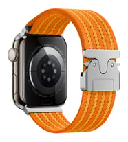 Apple Watch 42mm Uyumlu Zore KRD-133 Naylon Kumaş Hasır Örgülü Kordon