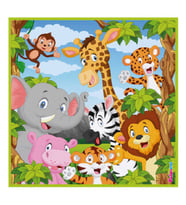 Kağıt peçete safari 33x33cm pk:16-