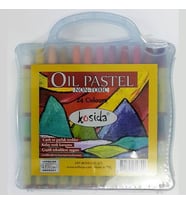 Kosida Oil Pastel 24 Renk Yağlı Pastel Boya Karton Kutu 