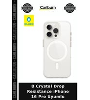 B Crystal Drop Resistance iPhone 16 Pro Uyumlu Kılıf Çeşitleri Cihaz Koruyucu Telefon Aksesuarı
