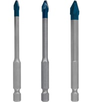 Bosch Professional 3 Parça Expert Hex-9-Hardceramic Matkap Ucu Seti (Sert Fayanslar, Ø 5-8 Mm, Akses