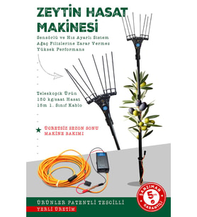 ATLAS PRO ZEYTİN HASAT MAKİNESİ DEVİR AYARLI