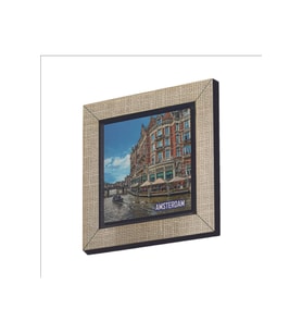 Amsterdam Görseli Baskılı MDF Magnet 7X7