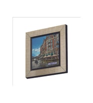 Amsterdam Görseli Baskılı MDF Magnet 7X7