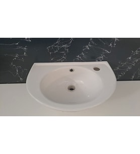 28X45 OVAL LAVABO DELİKLİ TURAVİT