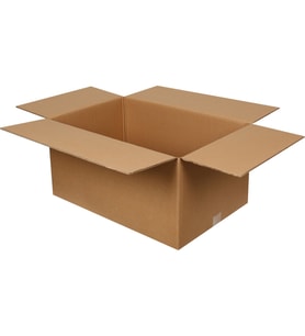 Tek Oluklu Koli, Ürün Kolisi 35x20x20 Cm Esmer C Dalga 20 Adet