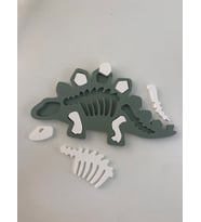 Stegosaurus  Dinazor Çocuk Okul Kreş Eğitici Öğretici Sevimli Puzzle