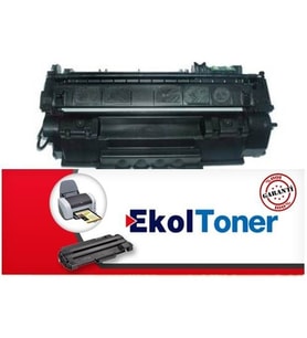 Ekoltoner Hp Q7553X Muadil Siyah Laser Toner