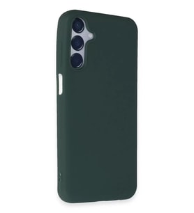 Galaxy M15 Kılıf First Silikon - Koyu Yeşil