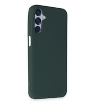 Galaxy M15 Kılıf First Silikon - Koyu Yeşil