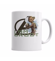 Avangers I Am Groot Kupa Bardak Porselen