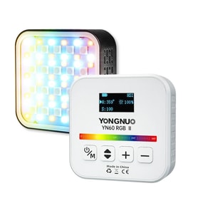 Yongnuo YN60-RGB II Dahili Bataryalı Mobil LED Işık - Beyaz Kasa