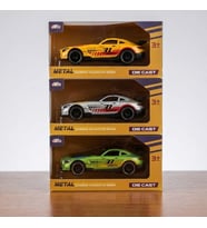 Mercedes AMG 15 cm Çek Bırak Metal Araba - Diecast Gövde Yüksek Hız
