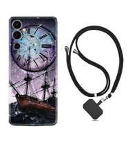 Tecno Pova Neo 2 Kılıf Silikon Boyun Askılı İpli Desenli Silikon Time 1749
