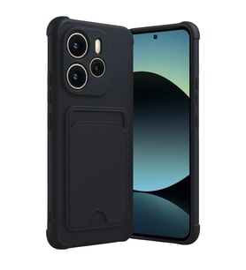 Xiaomi Redmi Note 14 4g Kelvin Kartvizitli Silikon - Siyah