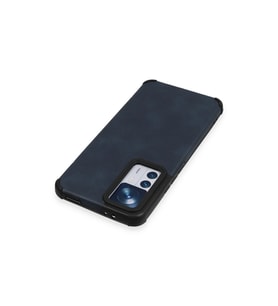 Xiaomi Mi 12t Kılıf Loop Deri Silikon - Lacivert