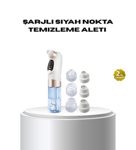 Ayarlanabilir Güç Seviyeli Vakumlu Siyah Nokta Temizleme Cihazı – Derin Gözenek Temizliği