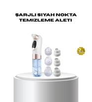 Ayarlanabilir Güç Seviyeli Vakumlu Siyah Nokta Temizleme Cihazı – Derin Gözenek Temizliği