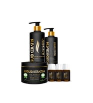 Liquid Keratin Yanan Yıpranan Saçlara Bakım Saf Keratin Seti