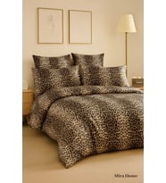 Çift Kişilik Pamuklu Nevresim Takımı Wild Leopard