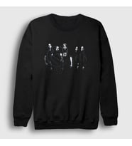 Presmono Unisex Siyah Band Opeth Sweatshirt 100609tt