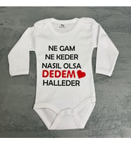 Baskılı Bebek Zıbın