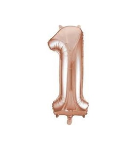 Çıtıpıtıstore Rose Gold Rakam Folyo