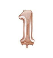 Çıtıpıtıstore Rose Gold Rakam Folyo
