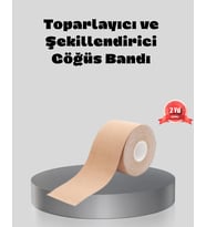 Suya Dayanıklı Görünmez Göğüs Bandı – Pamuklu Ve Esnek Destek Bandı