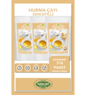 Hurma Aşkı Hurma Çayı Zencefilli 200GrX3=600Gr